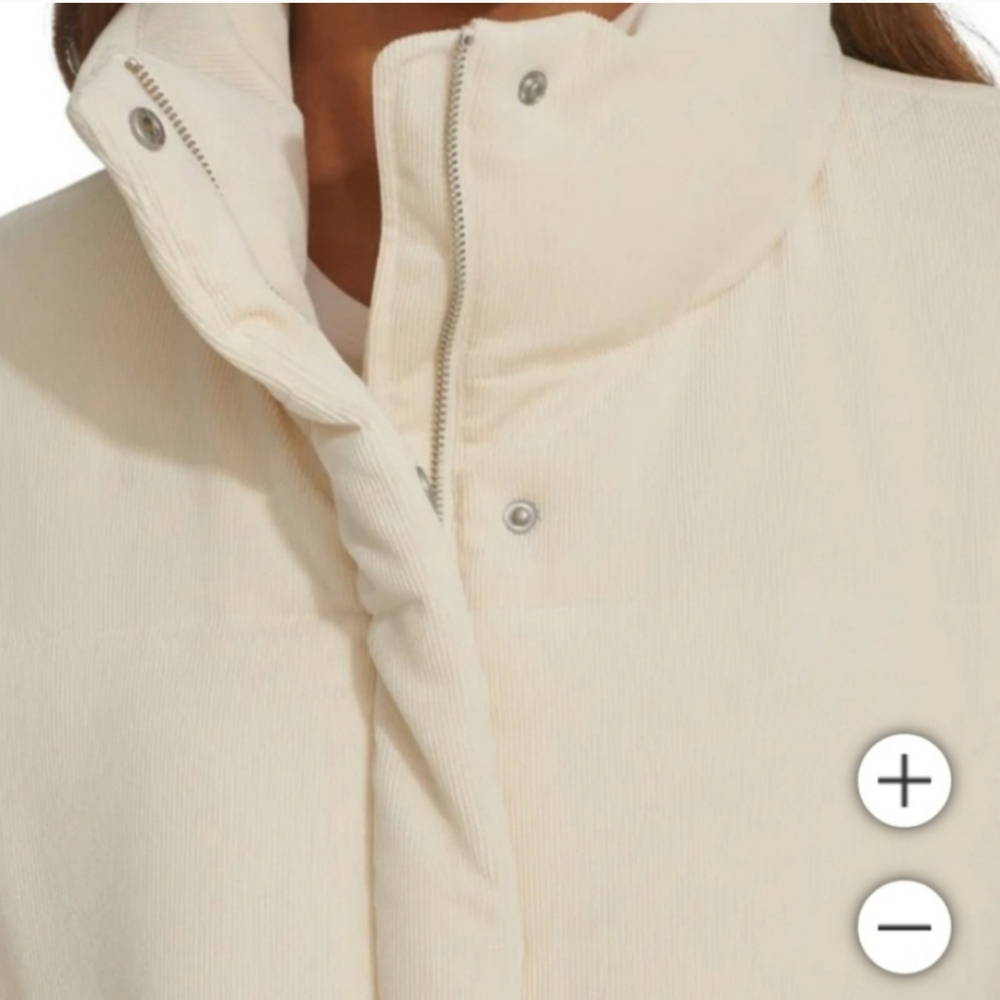 Levi's Ladies' Corded Puffer Jacket nwt - Picture 5 of 6